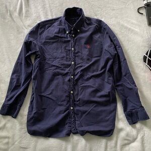 Women’s Ralph Lauren All Cotton Blue Shirt Size Large